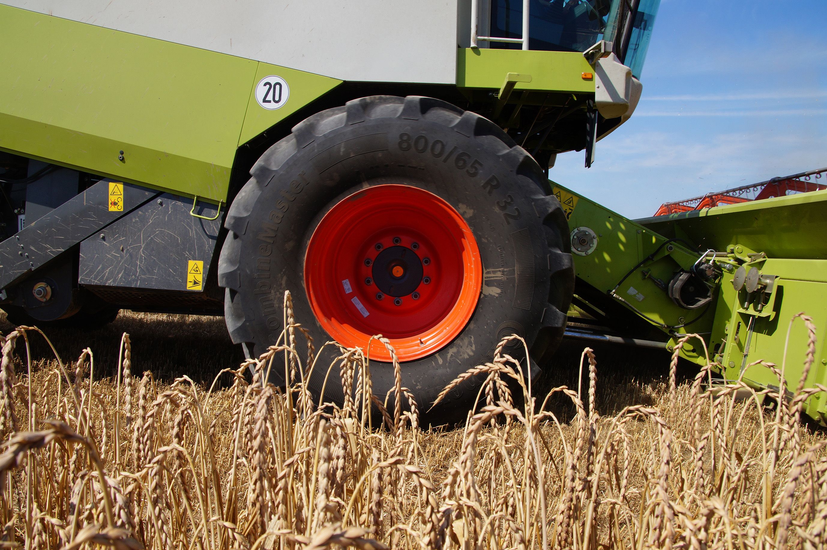 Tyre technology to improve harvest efficiency